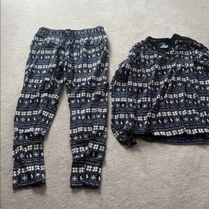 Polo by Ralph Lauren Navy and White Pajama Set